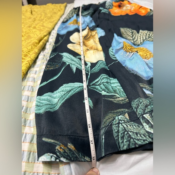 Anthropologie Saria Smocked Waist   Pant Wide-Leg by Mauve Size Small - Picture 8 of 9